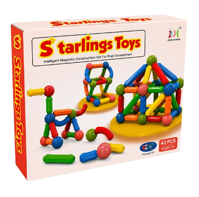 Starlings Toys Magnetic Set 42PCS Kids Toy